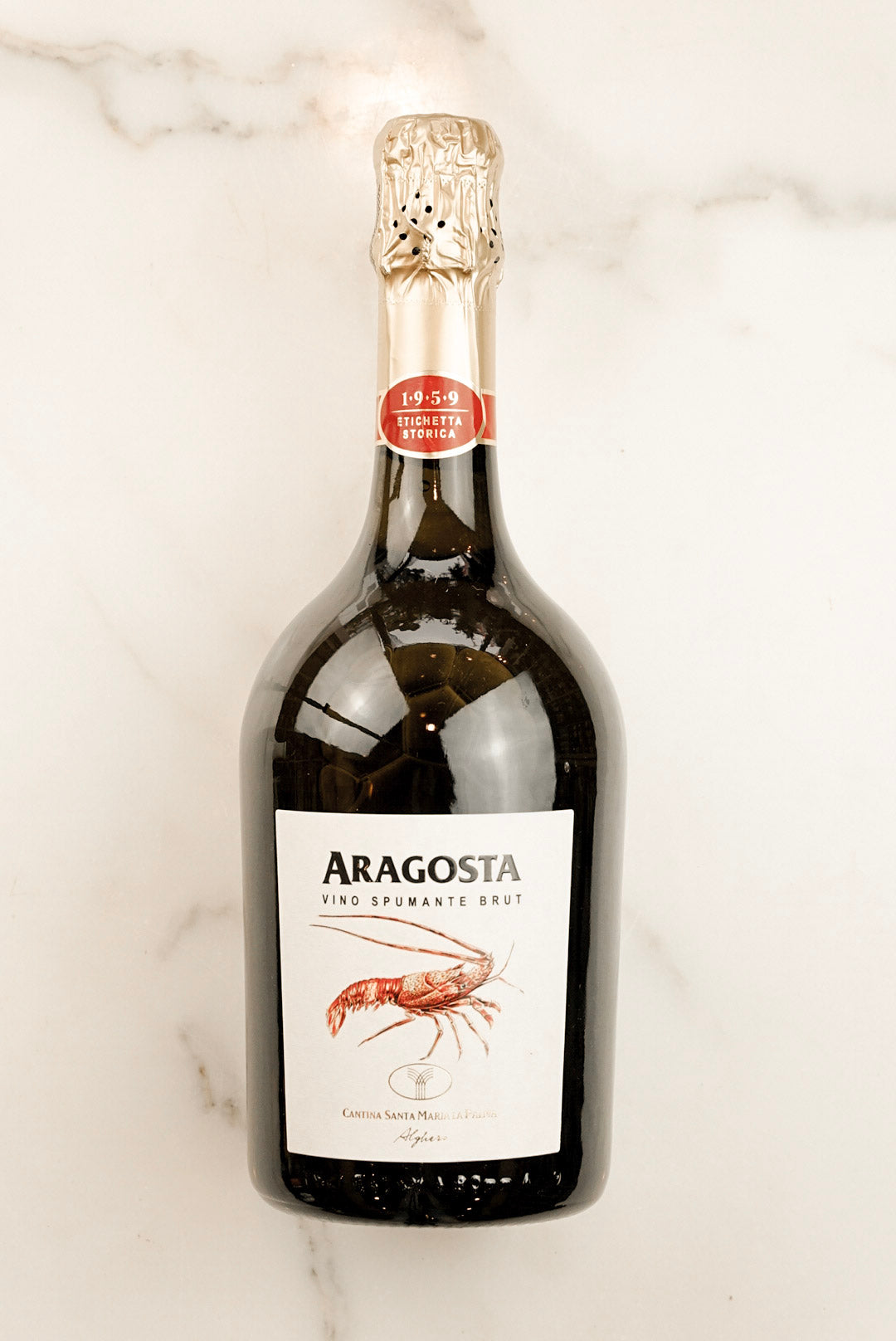 Santa Maria la Palma, Sparkling Aragosta Vino Spumante Brut (NV)
